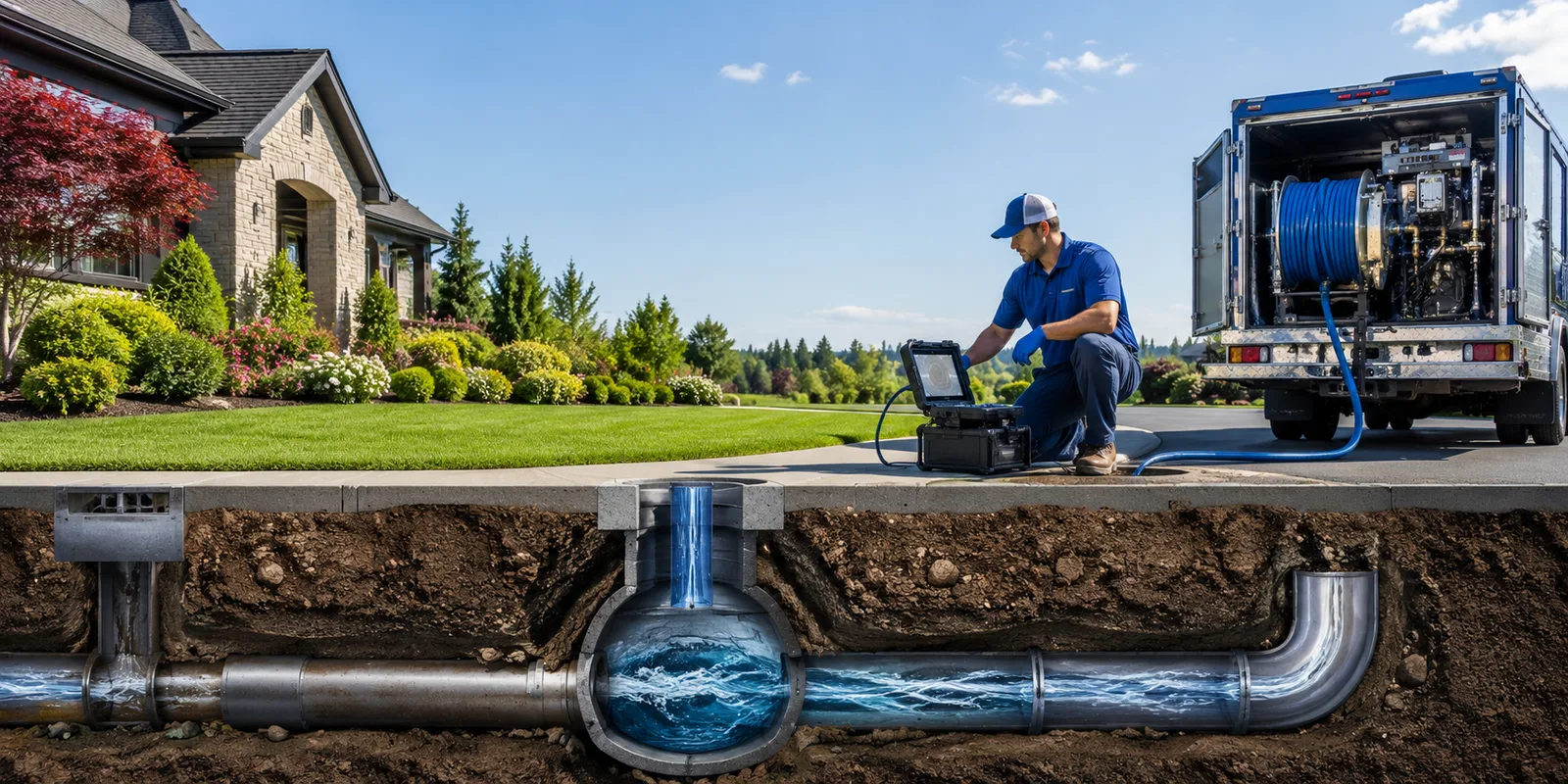 Drainage restoration information for Hoskinston, KY